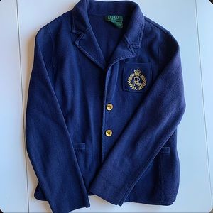 Women’s Ralph Lauren blazer shaket cardigan navy